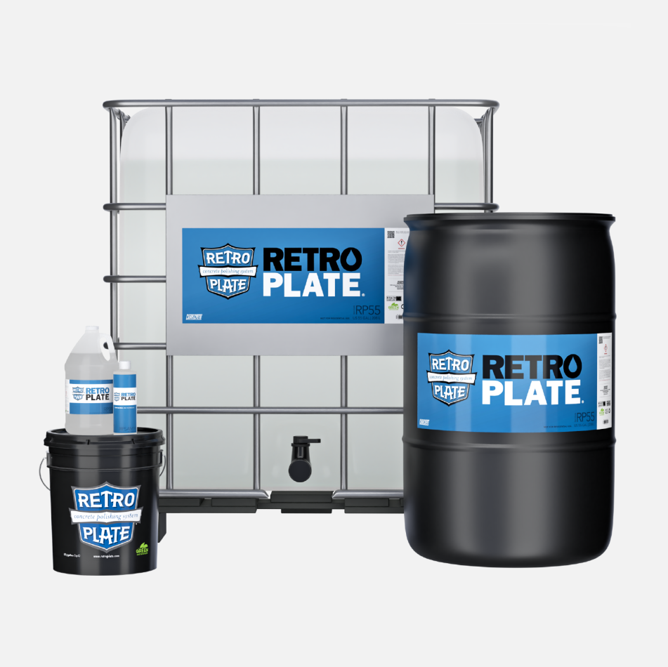 RetroPlate polished concrete floor densifier