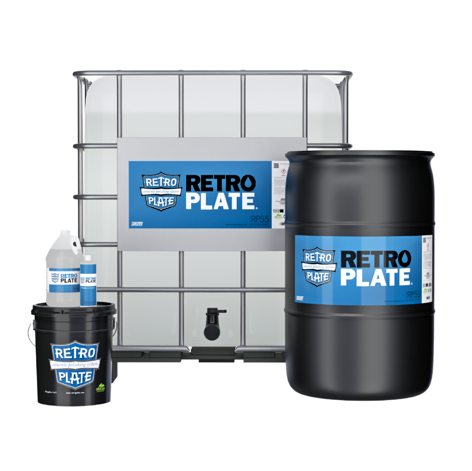 RetroPlate polished concrete floor densifier